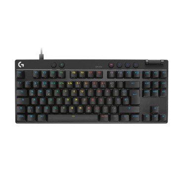 Клавиатура Logitech PRO X TKL RAPID - BLACK - US INT`L - EMEA28i-935 Клавиатура Logitech PRO X TKL RAPID - BLACK - US INT`L - EMEA28i-935